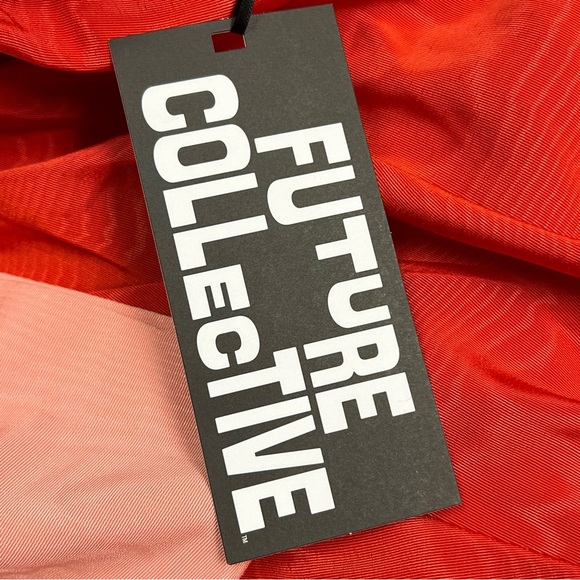 Future Collective Women’s Red and Pink Dress with Bow Size XL - Picture 8 of 10